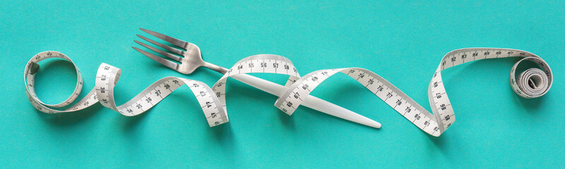 Fork and Measuring Tape