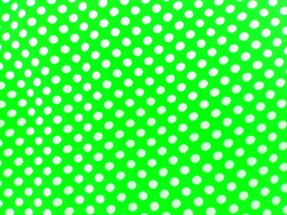green background with dots