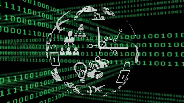 Application icons and binary codes