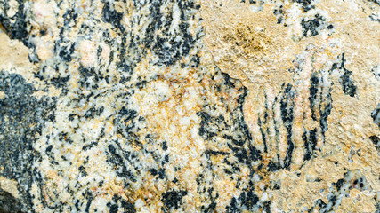 Background close-up images of stone and rock, granite, marble, stone texture, patterns, and colors