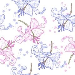 Floral seamless pattern