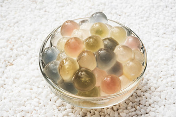 タピオカパール　Tapioca Pearl and Tapioca Bubble