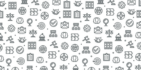 REGULATIONS SEAMLESS PATTERN
