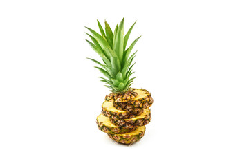 Ripe fresh pineapple