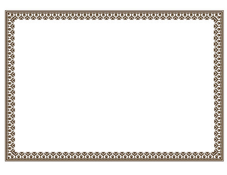 frame and border pattern 