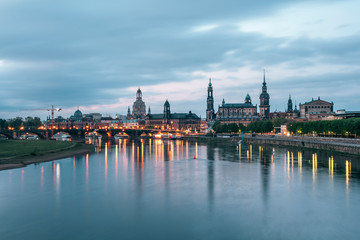 Fototapeta premium Dresden am Morgen