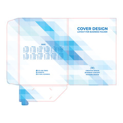 Abstract geometric cover design in modern polygonal style, creative background for banners, leaflets, brochures.