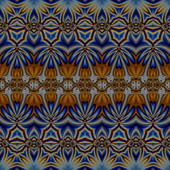 abstract fractal symmetric pattern 