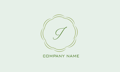 Magnificent brand with calligraphy letter. Branding styles of classic style. Vector illustration.