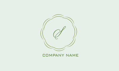 Magnificent brand with calligraphy letter. Branding styles of classic style. Vector illustration.