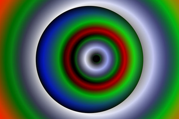 Digital Art, abstract three-dimensional objects with soft lighting, Germany