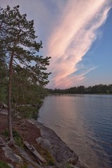 Summer night in Finland