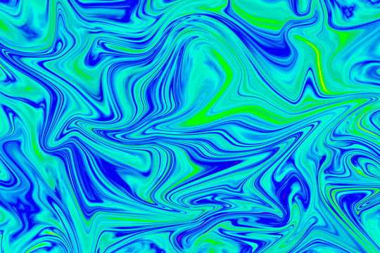 Fundo abstrato azul e verde