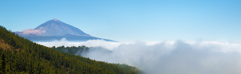 Fototapeta premium Panorama Pico del teide 2