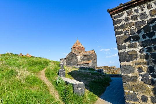 Sevanavank Monastery in the Gegharkunik Province of Armenia.