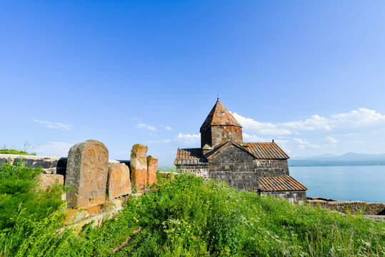 Sevanavank Monastery in the Gegharkunik Province of Armenia.