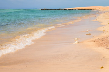 Fototapeta na wymiar Red Sea desert coast landscape