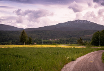 Gaustatoppen, Rjukan, Góry Skandynawskie, Telemark, 1883 m n.p.m, Norwegia, Norway, Norge, Gausta,...