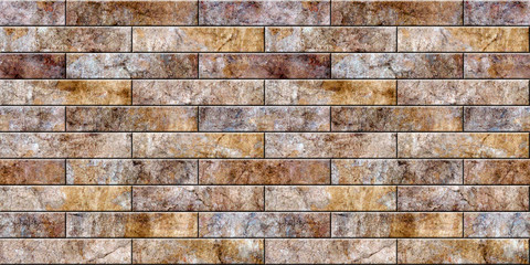 Seamless brick wall pattern background