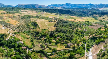 Foto op Canvas The beautiful landscape surrounding Ronda, Province of Malaga, Andalusia, Spain. © e55evu