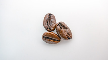 coffee bean isolate on white background