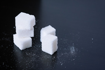 Sugar.Cubes on black