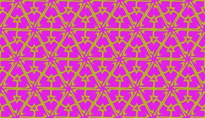 Vector Seamless layout with curved line, illusion triangles. Abstract hipster pattern. For your wallpaper, advert, banner, poster.
