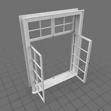 Classic open window 1