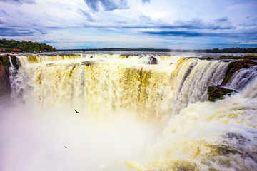 The grandiose exotic waterfalls
