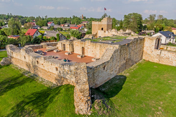 Fototapeta na wymiar Zamek w Inowłodzu, Polska