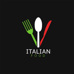 Italian food icon