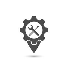 Service Map pin icon