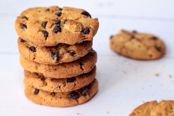 CHOCOLATE CHIPS GALLETAS