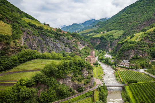 view from castle runkelstein bozen