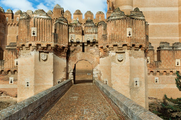 castle coca in spain