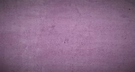 Lila Wand, Lila Hintergrund, Lila Textur, Struktuierte Wand mit Strukturen, Banner mit dunklen Vignette Ecken und rändern