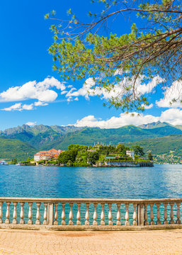 Lake Maggiore at Stresa, north Italy