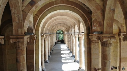 Gallery of mineral water in Jermuk city, Armenia