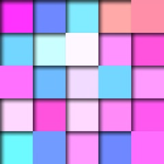 Stylish geometric vintage label in abstract style.