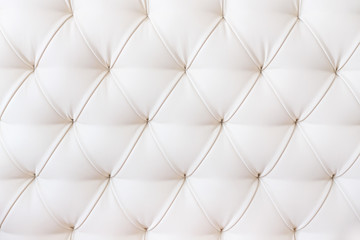 Fototapeta na wymiar White upholstery texture and background