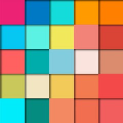 Stylish geometric vintage label in abstract style.