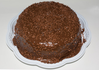  Chocolate cake with brigadeiro