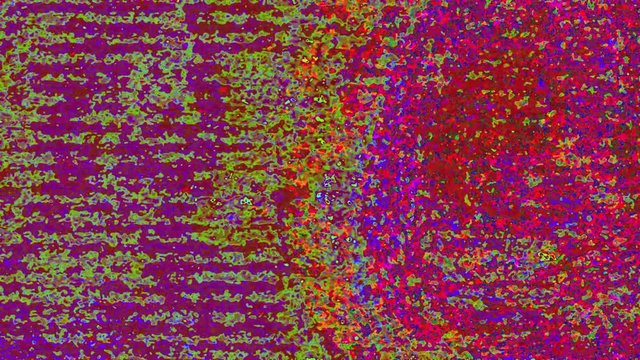 Glitch datamosh abstract colored digital background.