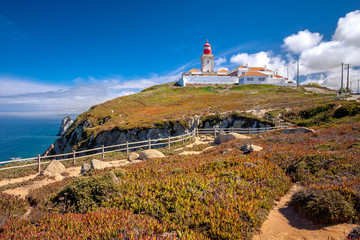 Fototapeta na wymiar Cabo da Roca, West most point of Europe, Portugal