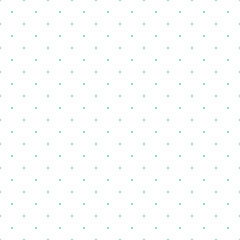 Light-blue polka dot seamless pattern on the white background, abstract geometrical simple image illustration
