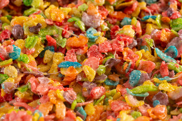 Fruity Cereal Marshmallow Treat Bars