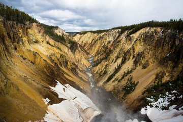 Grand canyon of Yellowstone