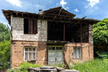 Kosovo Village with nineteenth century houses, Plovdiv Region, Bulgaria
