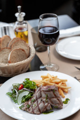 arrachera a la parrilla 