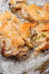 牡蠣のバター焼き